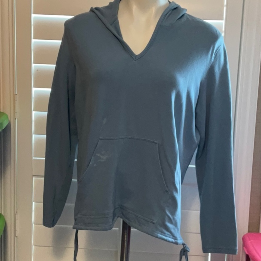 Cherokee Blue Hooded Top